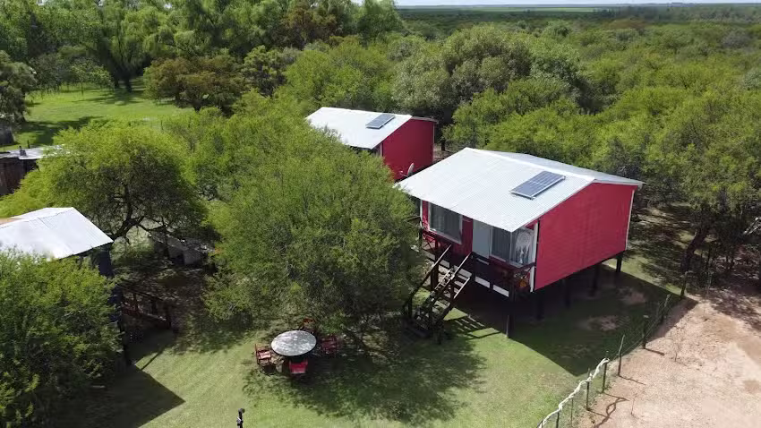 Caba&ntilde;as Islas Malvinas en el Charig&uuml;&eacute;